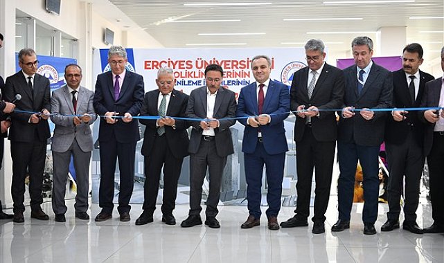 Başkan Büyükkılıç, ERÜ Tıp Fakültesi'nde yenilenen bölümlerin açılışına katıldı