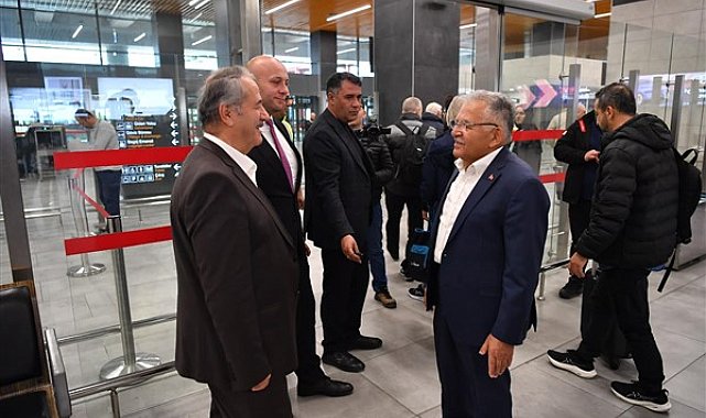 Başkan Büyükkılıç’tan Kayseri Havalimanı Yeni Terminal Binası’na ziyaret
