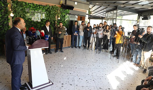 Başkan Çiftçi, ulusal ve yerel basınla buluştu