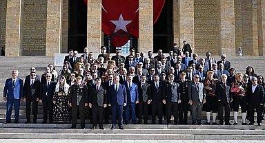 Başkan Çırpanoğlu, Başkent'in 101. yılında Anıtkabir'de