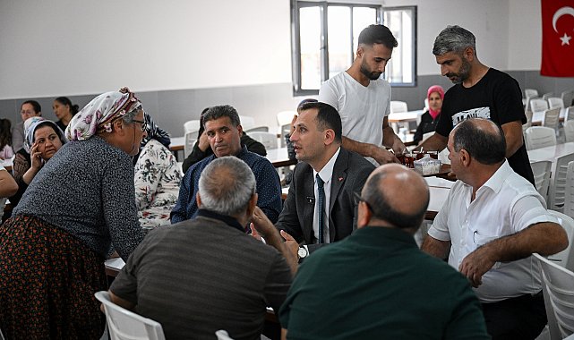 Başkan Eşki, Naldöken sakinleriyle buluştu