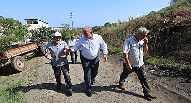 Başkan İbrahim Sandıkçı'dan Sahada Takip