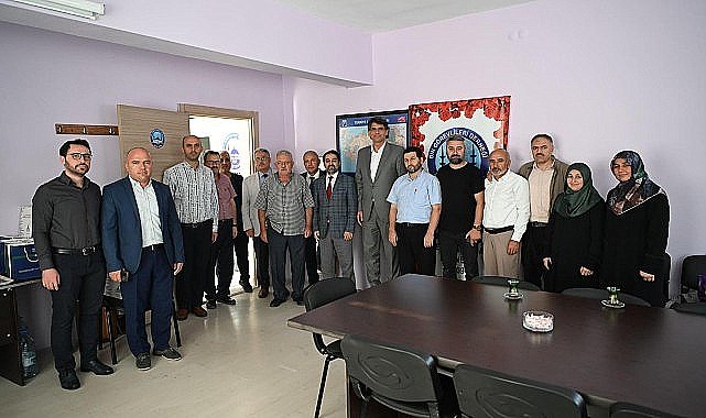 Başkan Kocaman'dan İlçe Müftüsüne Ziyaret