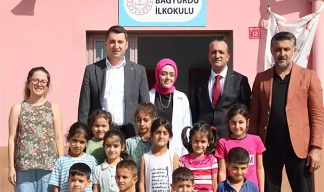 Başkan Mehmetoğlu ve Kaymakam Koyuncu öğrencilerle buluştu