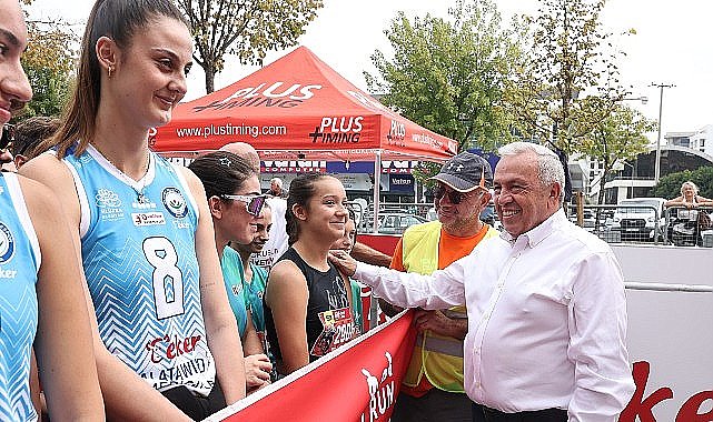 Başkan Şadi Özdemir 'Eker I Run' heyecanına ortak oldu