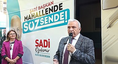 Başkan Şadi Özdemir ile mahalle buluşmaları Çalı'dan başladı