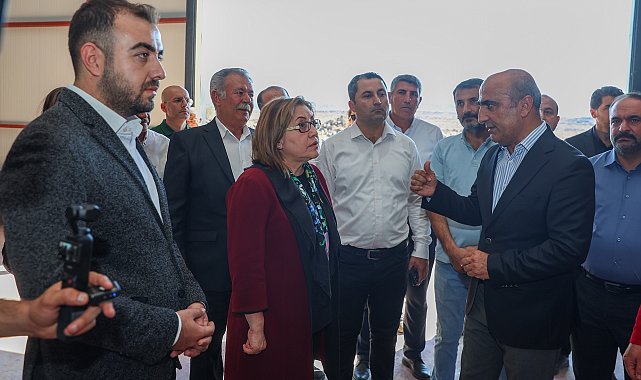 Başkan Şahin, Araban Sarımsak İşleme-Paketleme Tesisi’ni ziyaret etti