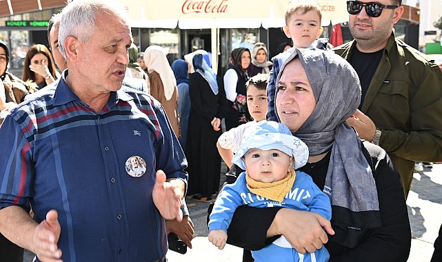 Başkan Şahin SMA hastası Yağız Asaf’ın kermesine katıldı