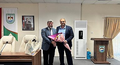 Başkan Usta Yunanistan'dan gelen heyet ile bir araya geldi