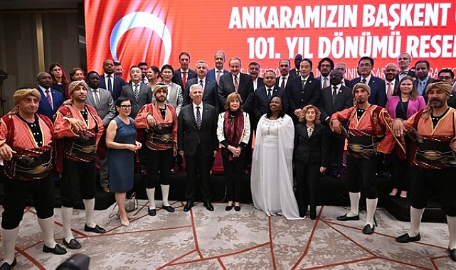 Başkan Yavaş’tan Ankara’nın başkent oluşunun 101’inci yılına özel resepsiyon