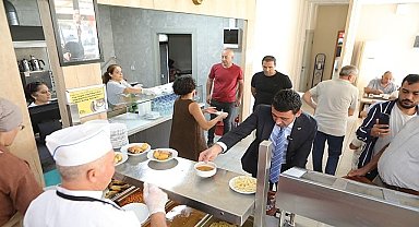 Bayraklı'da üçüncü kent lokantası açıldı