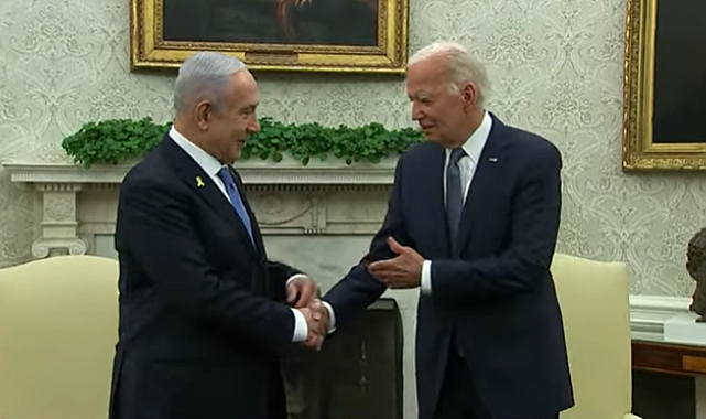 Biden ve Netanyahu, haftalar sonra ilk kez görüştü