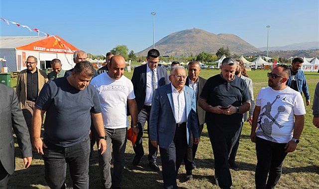 Büyükkılıç, Gastronomi Günleri hazırlıklarını inceledi