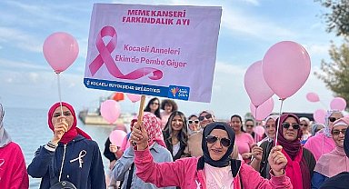 Büyükşehir'den meme kanseri farkındalık yürüyüşü