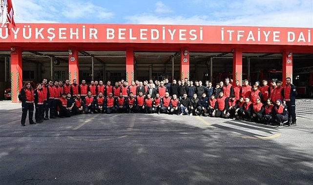 Büyükşehir itfaiyesi 1 ayda 1150 olaya müdahale etti