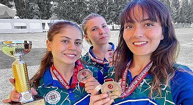 Büyükşehir Okçuları Hazal ve Emircan Türkiye Şampiyonu Oldu