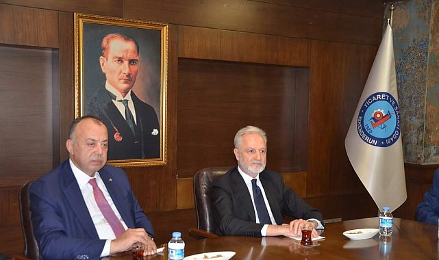 Çanakkale Ticaret ve Sanayi Odası yönetiminden İTSO’ya ziyaret