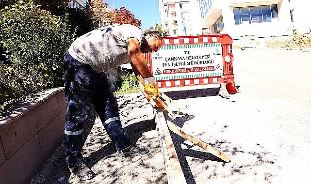 Çankaya'dan Yeni Merdivenli Yollar