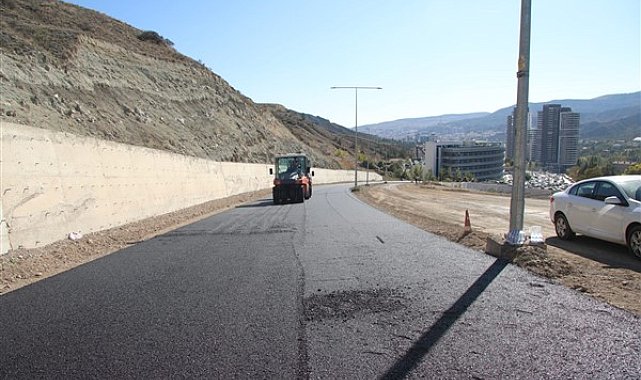 Çankırı'da yol çalışmalarında sona gelindi
