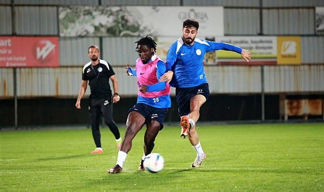 Çaykur Rizespor'un Sipay Bodrum FK maçı hazırlıkları başladı