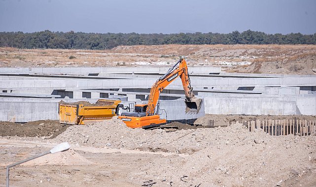 Çiğli Arıtma Tesisi’nde kapasite artırma çalışmaları sürüyor