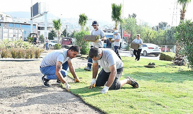 Çiğli Belediyesi'nden Yeşillendirme Atağı