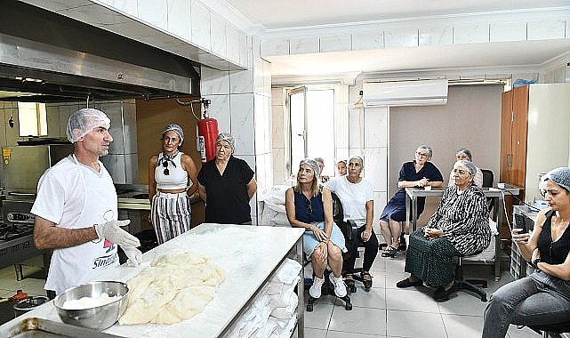 Çiğli'de Ciabatta Ekmek Atölyesi düzenlendi