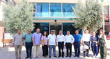 Çinli heyet Çevre Dostu Çiftçi Kart Projesi'ni inceledi