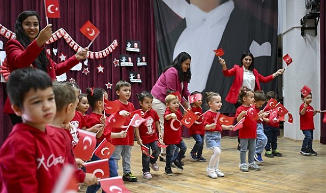 Çocuk Oyun ve Aktivite Merkezlerinde Cumhuriyet coşkusu yaşandı