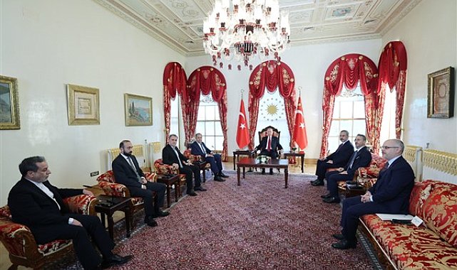 Cumhurbaşkanı Erdoğan, 4 dışişleri bakanlarıyla görüştü