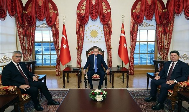 Cumhurbaşkanı Erdoğan, Adalet Bakanı Tunç ve Sağlık Bakanı Memişoğlu’nu kabul etti