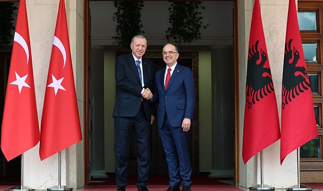 Cumhurbaşkanı Erdoğan Arnavutluk'ta