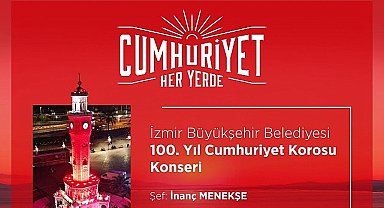 Cumhuriyet Bayramı'na özel 100. Yıl Cumhuriyet Korosu konseri
