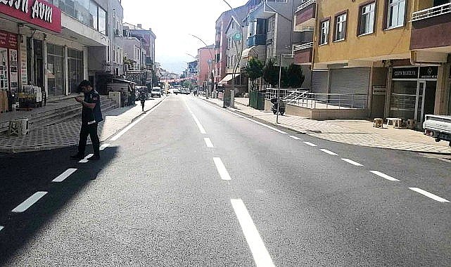 Derince Çavdar Caddesine estetik görünüm