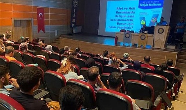Dicle Üniversitesi'nde Afet Farkındalık Eğitimleri başladı
