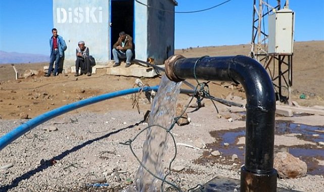 Diyarbakır'da depremde kuruyan kuyu onarıldı