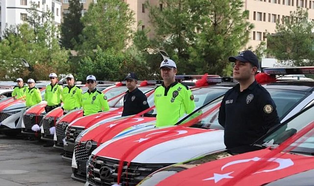 Diyarbakır İl Emniyet Müdürlüğüne 50 araç tahsis edildi