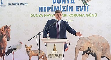 Dünya Hayvanları Koruma Günü'nde Başkan Tugay'dan çağrı “Asla mücadeleden vazgeçmeyelim