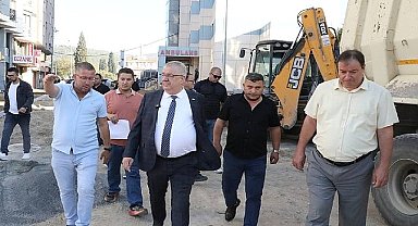 Edremit'te bozulan yolların yüzde 80'ni tamamlandı