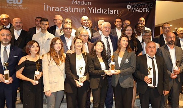 Ege Maden İhracatçıları Birliği’nden ihracatın yıldızlarına 50 ödül