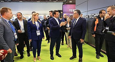 Ekrem İmamoğlu TUSAŞ Standını Ziyaret Etti 