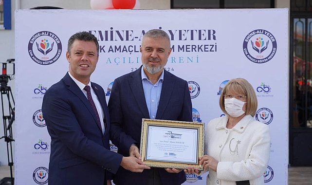 Emine-Ali Yeter Çok Amaçlı Eğitim Merkezi açıldı