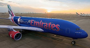 Emirates, NBA Cup'a özel yeni uçak tasarımını tanıttı