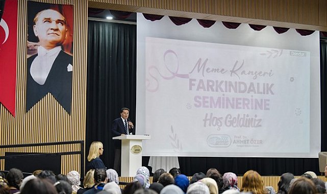 Esenyurt'ta meme kanserinde erken teşhisin önemine vurgu yapıldı