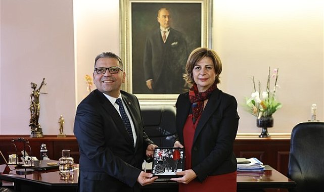 Eskişehir Baro Başkanı Günaydın, Başkan Ünlüce'yi ziyaret etti