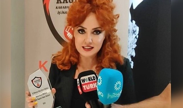 Gazeteci Deniz Doğan'a bir ödül daha
