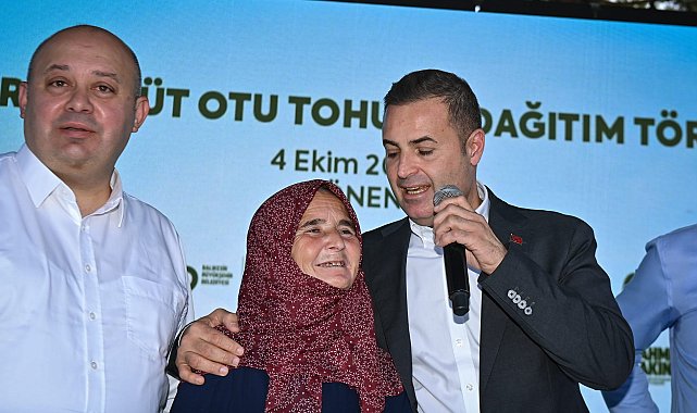 Gönenli 500 çiftçiye süt otu tohumu dağıtıldı