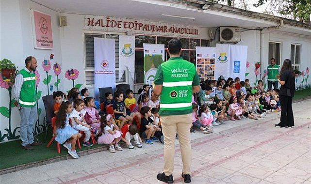 Haliliye Belediyesinden çocuklara farkındalık eğitimi