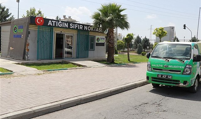 Haliliye'de 355 ton dönüştürülebilir atık toplandı