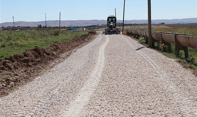 Haliliye'de yol çalışmaları devam ediyor